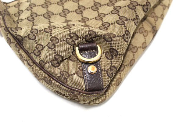 Gucci Brown GG Abbey D-Ring Small Hobo Shoulder Bag