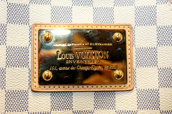 路易·威登（Louis Vuitton）達米爾·阿祖爾（Damier Azur Galliera）PM肩袋