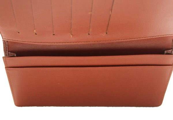 Louis Vuitton Brown Epi Leather Brazza Wallet