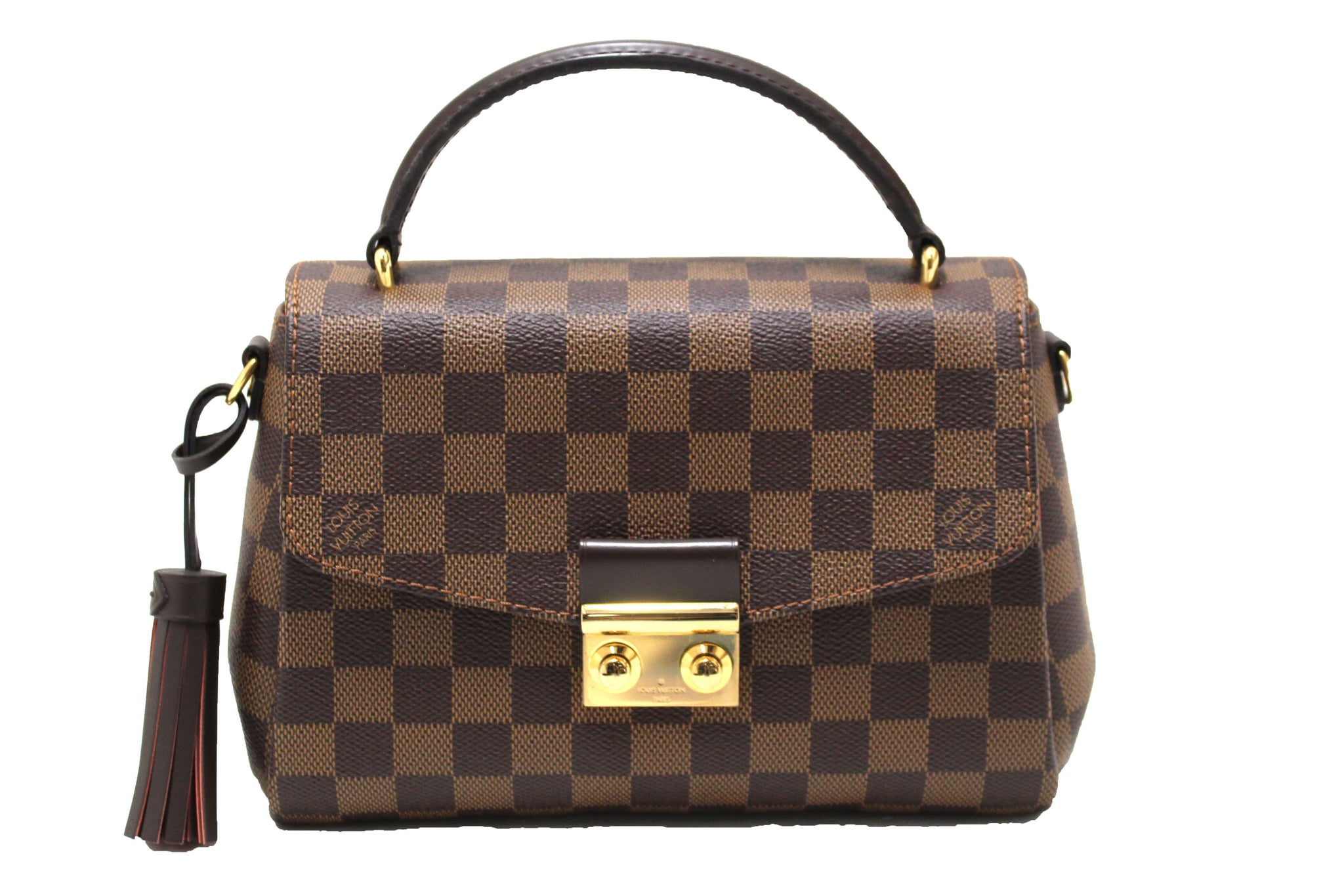 Louis Vuitton Damier Ebene Croisette Handbag/Messenger Bag – Italy