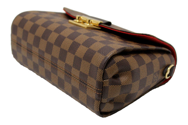 Louis Vuitton, Bags, Louis Vuitton Croisette Damier Messenger Bag  25x7x9cm