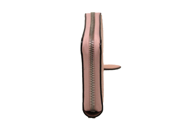 Louis Vuitton Pink Mahina Leather Zippy Wallet