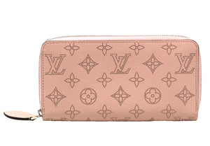 Louis Vuitton Pink Mahina Leather Zippy Wallet – Italy Station