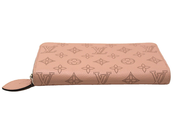Louis Vuitton Pink Mahina Leather Zippy Wallet
