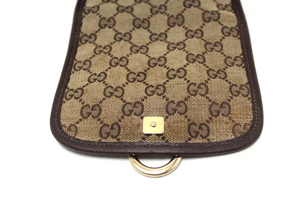 Gucci Brown GG Fabric Abbey Backpack