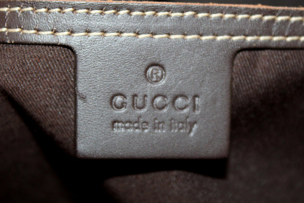 Gucci棕色GG肩部手提袋