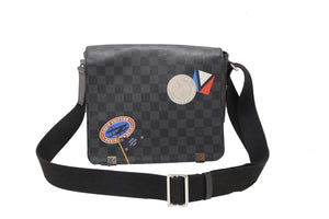 Louis Vuitton Damier Graphite District PM Messenger Bag, 49% OFF
