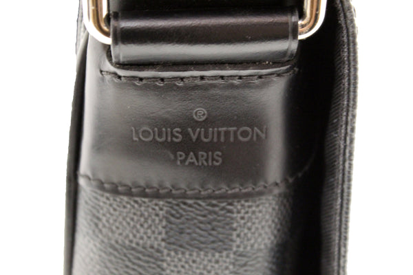 Louis Vuitton Limited Edition Damier Graphite LV League District PM Messenger Bag