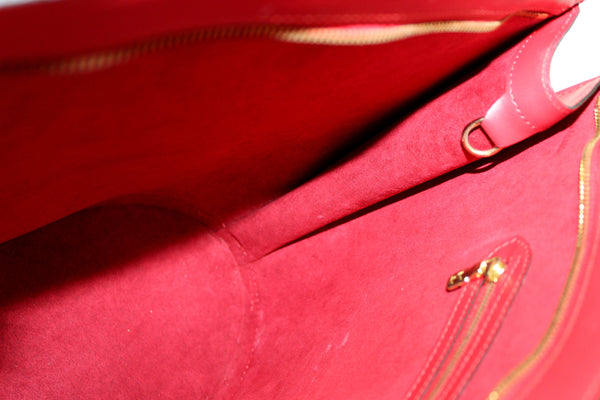 Louis Vuitton Red Epi Leather St Jacques GM Shoulder Bag