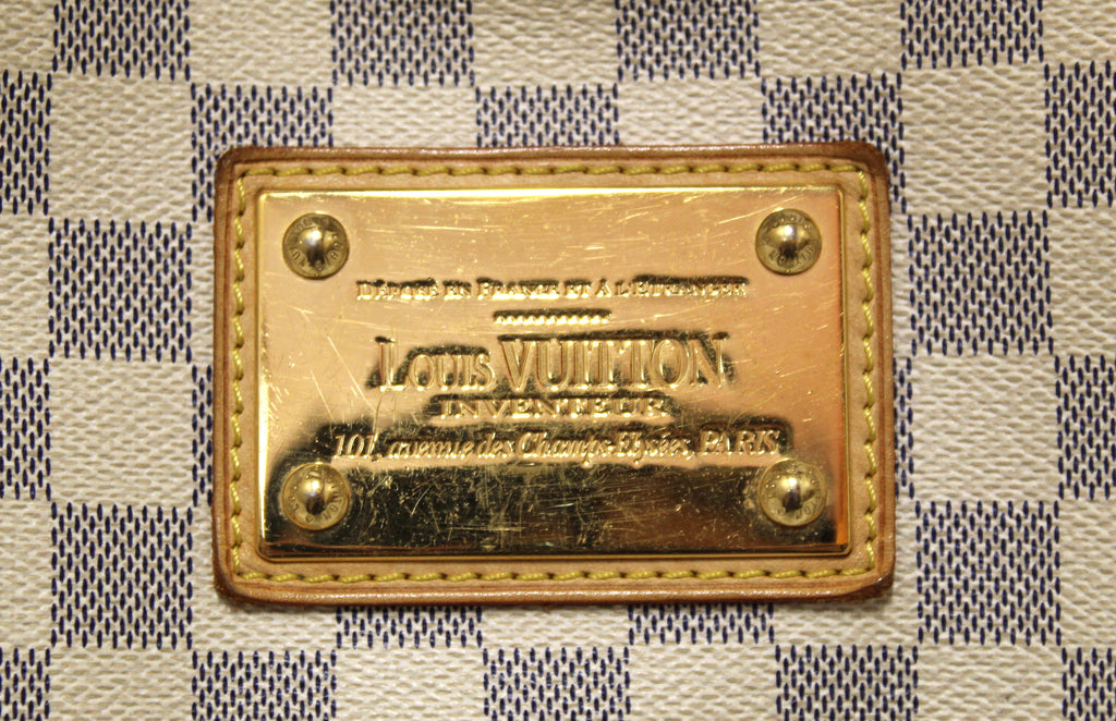 Louis Vuitton Damier Azur Galliera GM Shoulder Bag – Italy Station