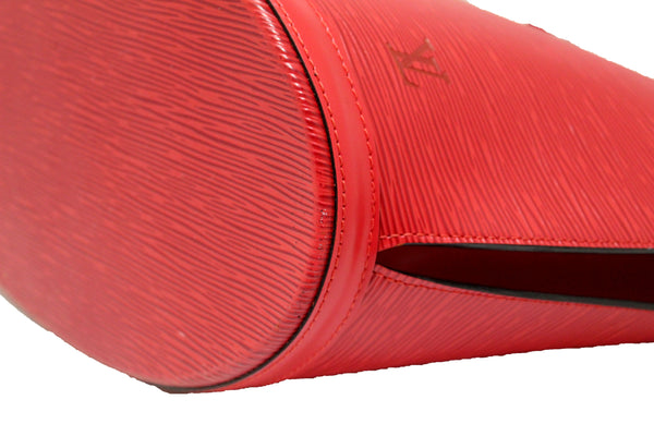 Louis Vuitton Red Epi Leather St Jacques GM Shoulder Bag