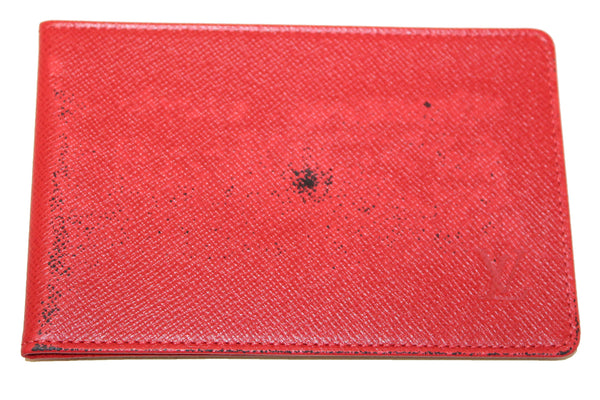 Louis Vuitton Red Epi Leather Alexandra Wallet
