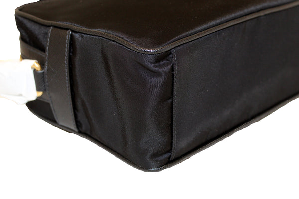 NEW Prada Black Nylon Tessuto Messenger Camera Bag