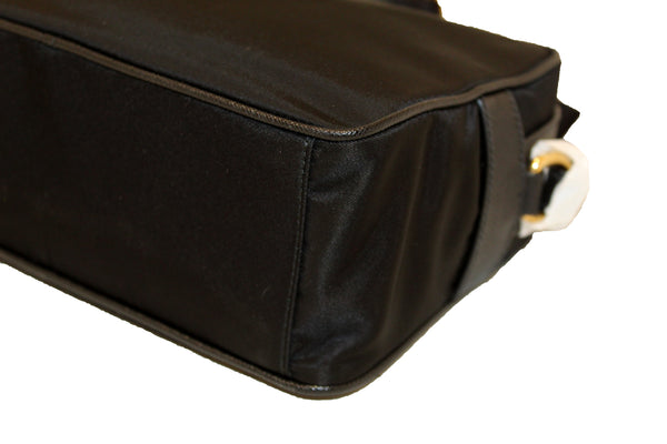 NEW Prada Black Nylon Tessuto Messenger Camera Bag