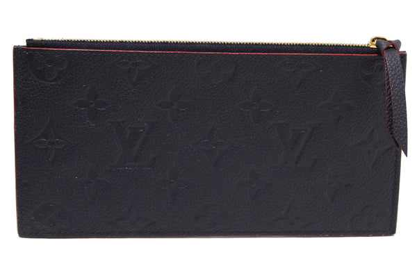 Louis Vuitton Navy Blue Monogram Empreinte Felicie Pochette Bag