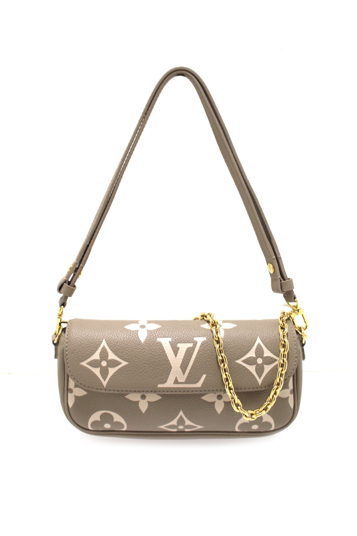 Wallet On Chain Ivy Monogram Empreinte Leather - Women - Small