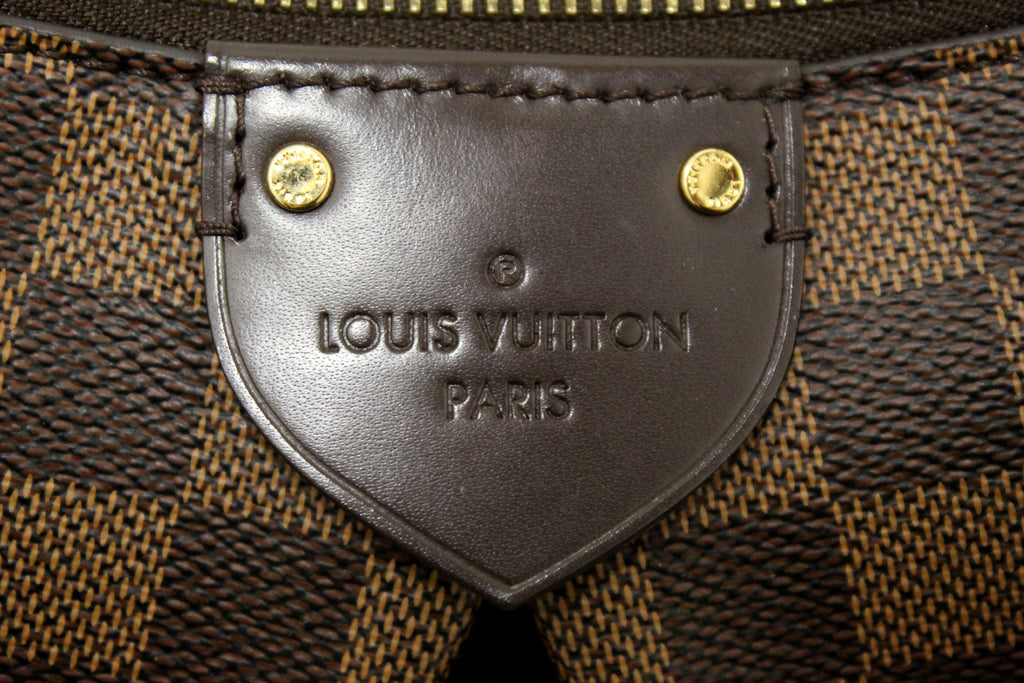 Louis Vuitton Damier Ebene Canvas Siena MM Bag Louis Vuitton