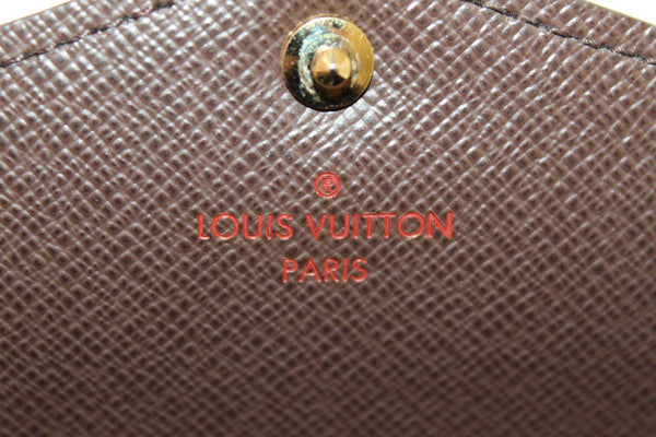Louis Vuitton Damier Ebene Canvas Sarah Wallet