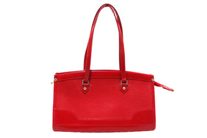 Louis Vuitton 紅色 Epi 皮革 Madeleine 小號手袋