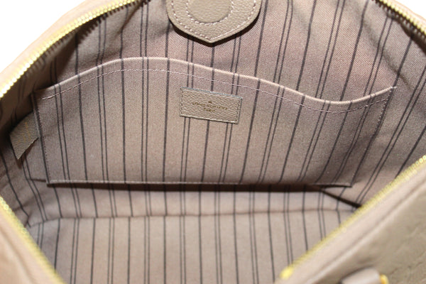 路易·威登（Louis Vuitton）灰色會標empreinte皮革馬扎林毫米袋