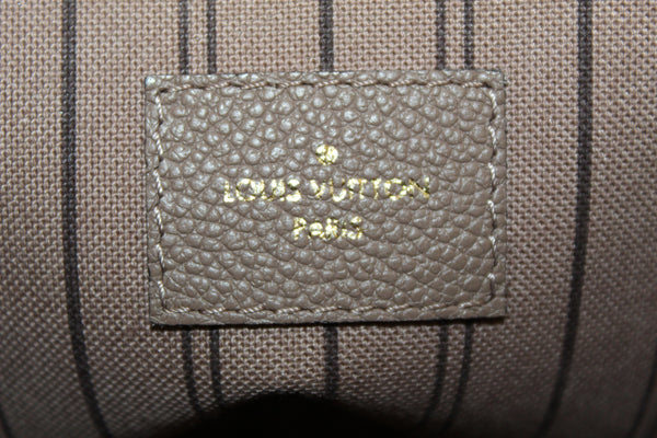 Louis Vuitton Gray Monogram Empreinte Leather Mazarine MM Bag