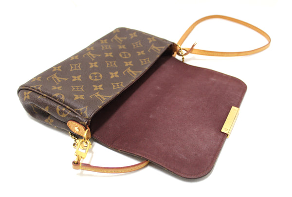 Louis Vuitton Classic Monogram Favorite MM Crossbody Messenger Bag