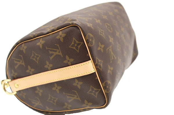 Louis Vuitton Classic Monogram Canvas Speedy 25 Bandouliere Bag