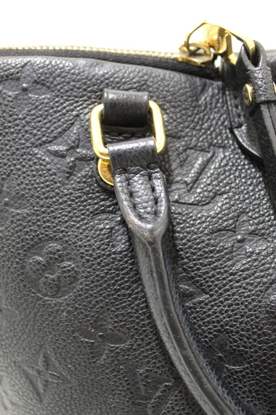 Louis Vuitton 黑色 Monogram Empreinte 皮革 Mazarine 小號手袋