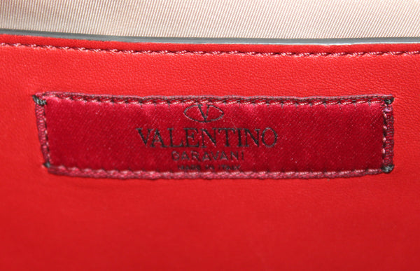 Valentino Pale Pink Nylon Rockstud Spike Backpack