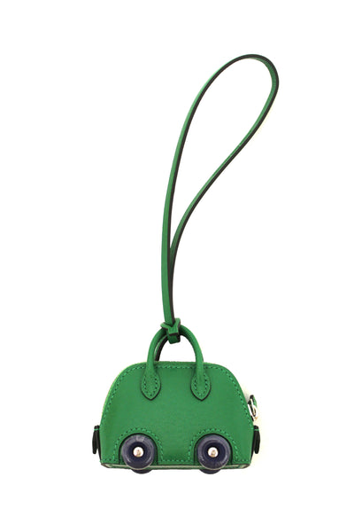 Hermes Green Bolide on Wheels Bag Strap Charm