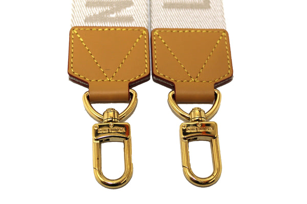 Louis Vuitton Beige Nylon Adjustable Sporty Bag Strap
