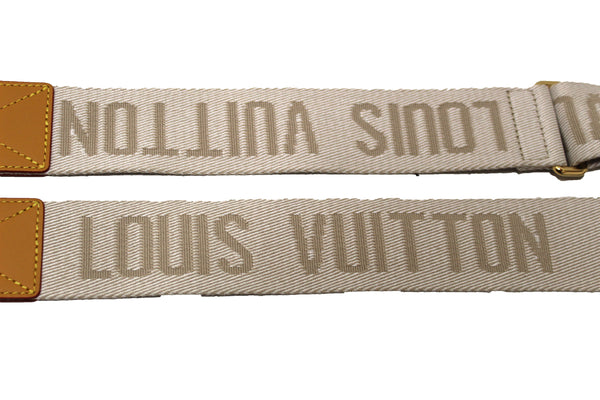 Louis Vuitton Beige Nylon Adjustable Sporty Bag Strap