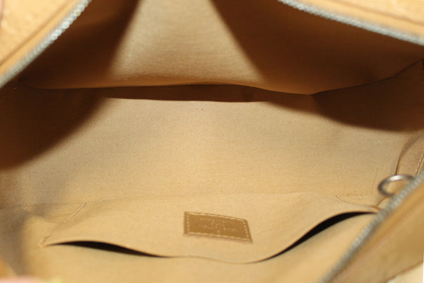 Louis Vuitton Gold Mat Monogram Vernis Shelton Handbag