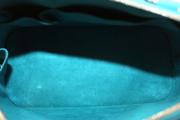 Louis Vuitton Blue Epi Leather Alma PM Handbag