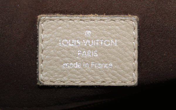路易·威登（Louis Vuitton）灰色Mahina Babylone連鎖BB Hobo Bag