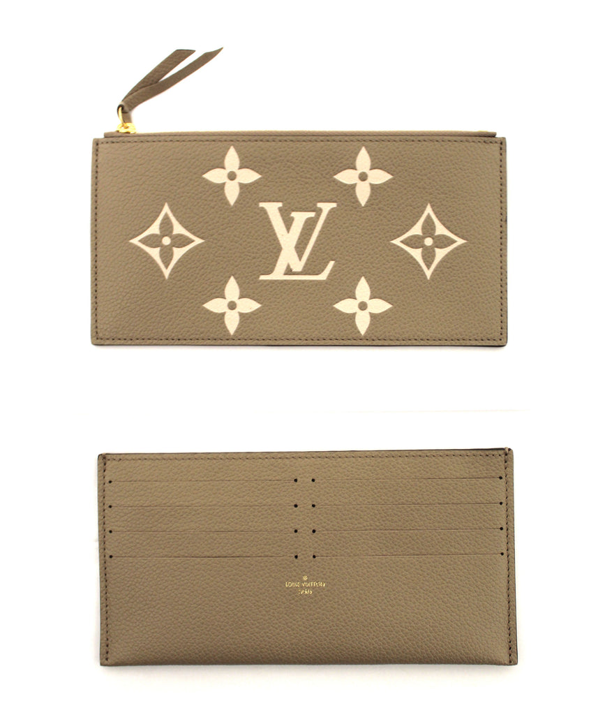 Louis Vuitton Cream/Dove Monogram Empreinte Felicie Pochette Bag