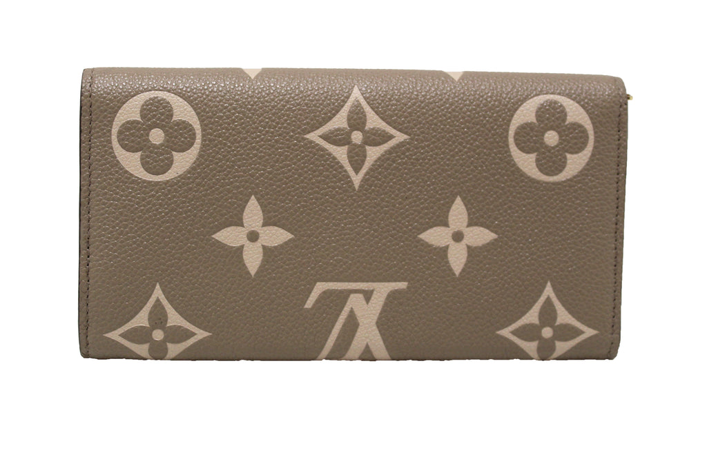 Louis Vuitton Bicolor Monogram Empreinte Leather Wallet