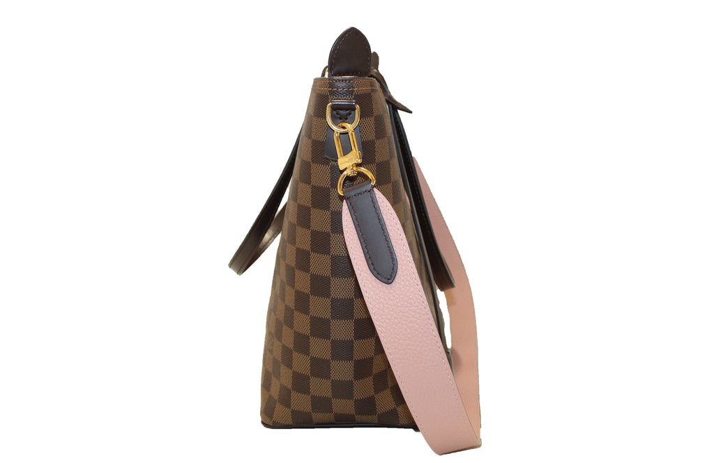 Louis Vuitton Damier Ebene with Pink Leather Jersey Tote Bag – Italy Station