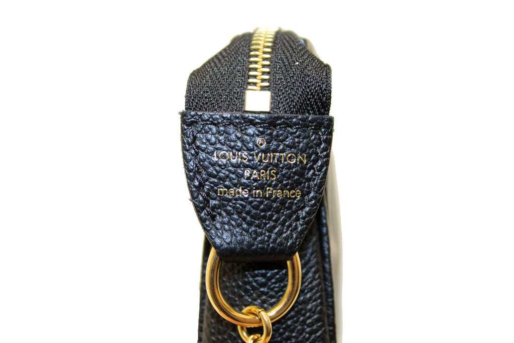 Louis+Vuitton+Mini+Pochette+Accessoires+Bicolor+Monogram+Empreinte+Leather  for sale online