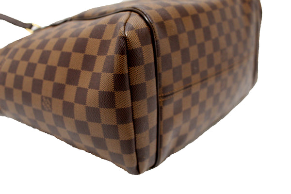 路易威登（Louis Vuitton）達米爾·埃比尼（Damier Ebene）帆布完全MM手提袋