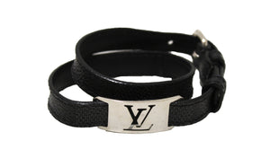 Louis Vuitton Damier Graphite Canvas Sign It Bracelet