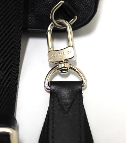 Louis Vuitton Damier Graphite 3D Amazone Sling Bag Black
