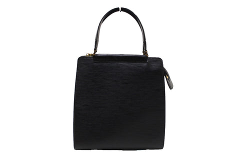 Louis Vuitton Black Epi Leather Figari PM Handbag