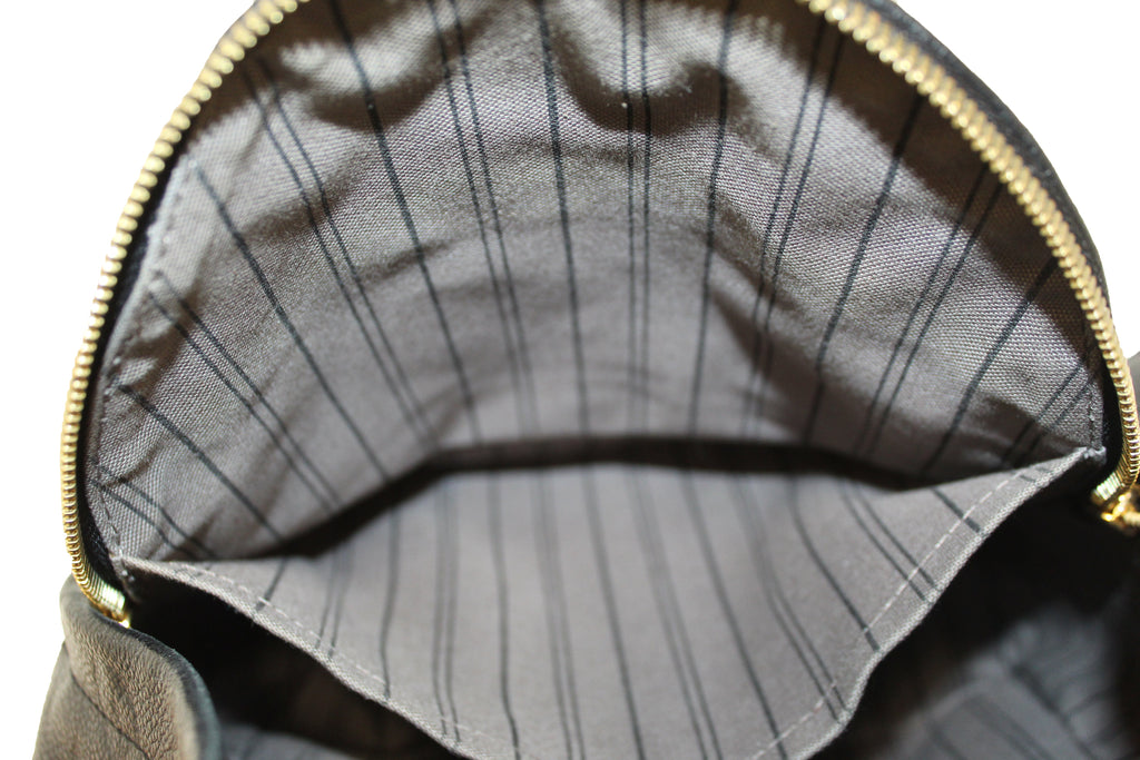 Louis Vuitton Sorbonne Backpack Monogram Empreinte Leather Black 1874021