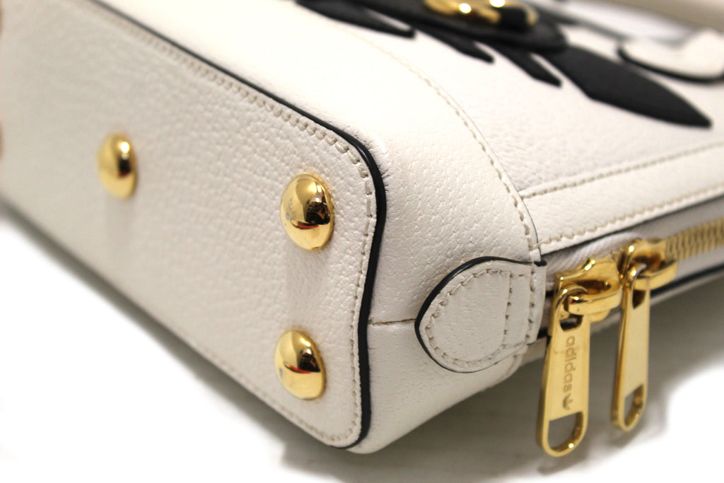 adidas x Gucci Horsebit 1955 mini bag White leather