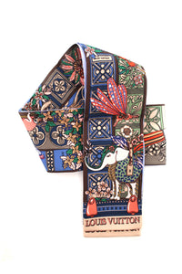 Louis Vuitton Silk LV Wonderland Bandeau