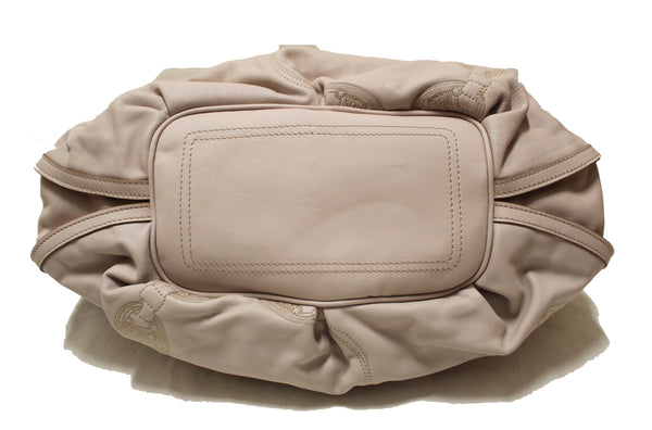 New Celine Beige Leather Bittersweet Shoulder Bag