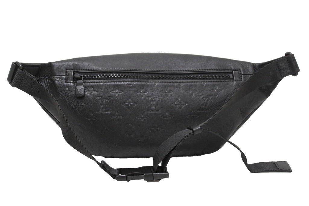 Louis Vuitton Black Monogram Shadow Calf Leather Discovery Bumbag PM –  Italy Station