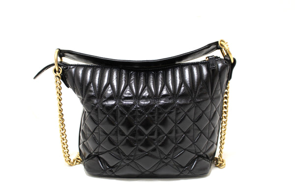 Chanel Black Quilted Calfskin Leather State of The Art Hobo Bag