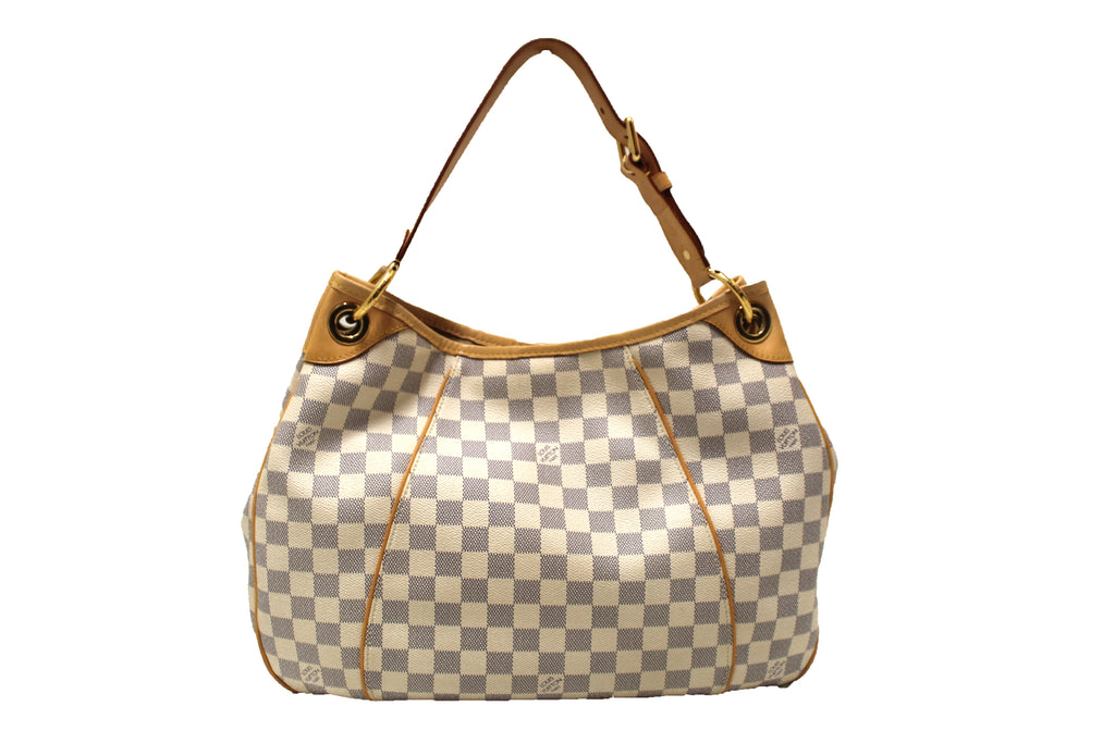 Authentic Louis Vuitton Galliera GM Monogram Hobo Shoulder Handbag